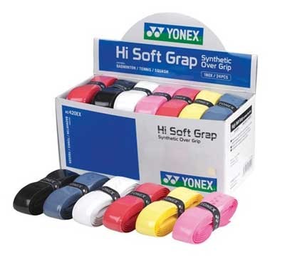 Yonex Hi Soft Grap Replacement box of 24 Grips